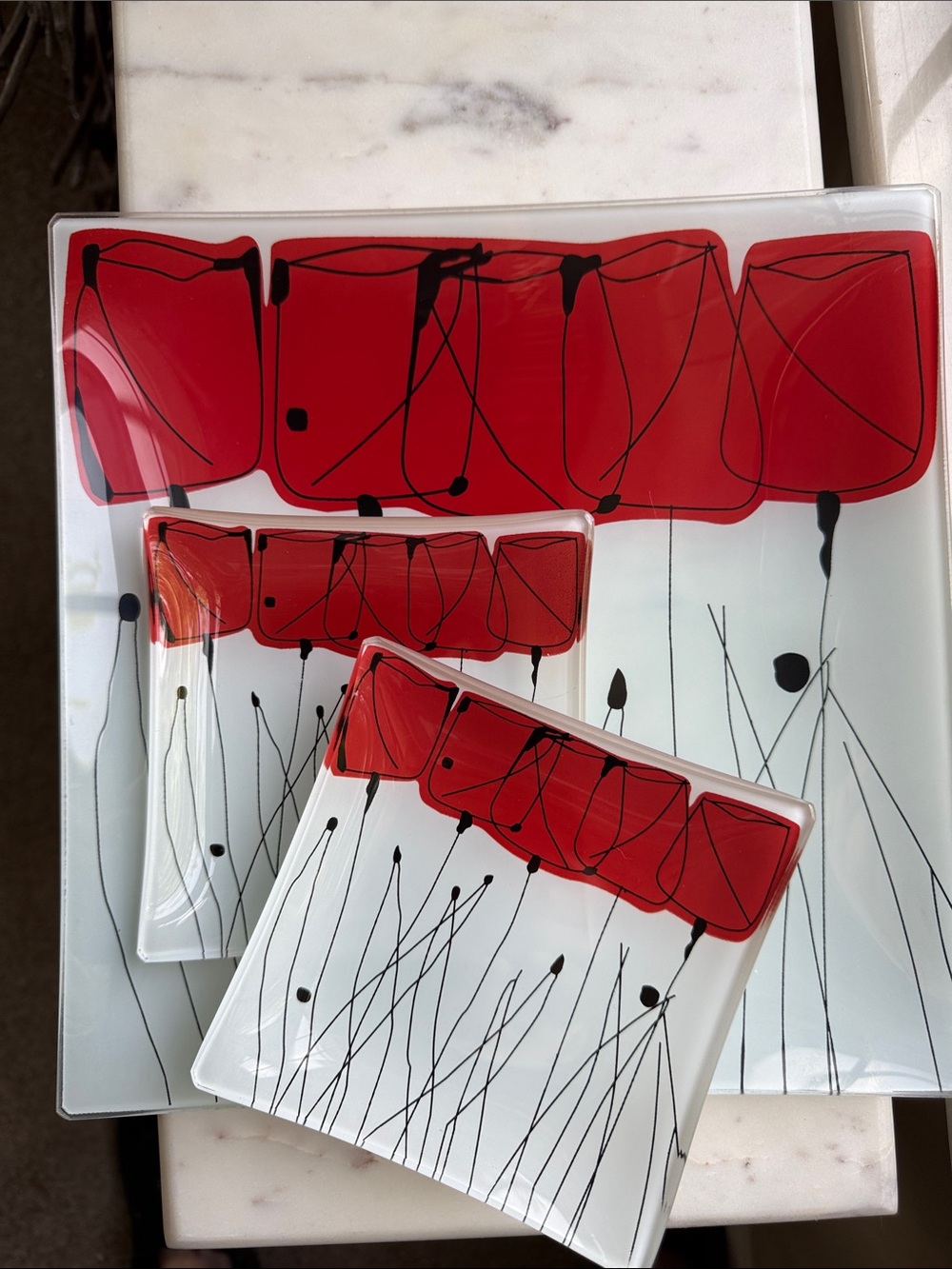 Modern 3-Piece Serving Set *NWOT*